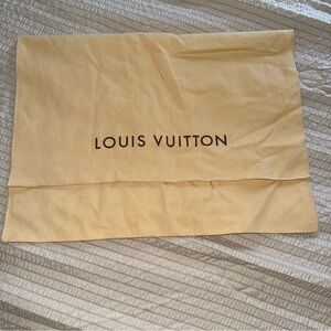 Vintage Louis Vuitton Foldover Dust Bag
